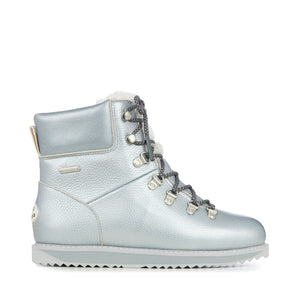 Emu EM39  Silver leather ankle boot