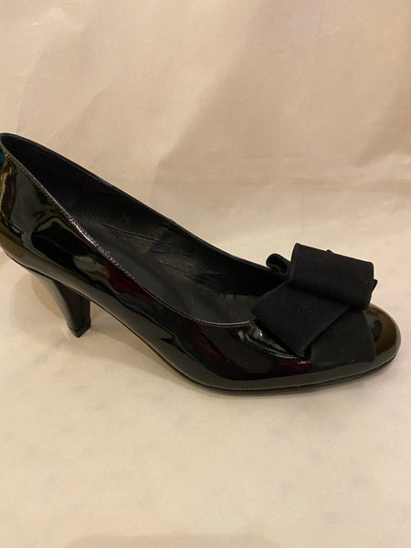 Cefalu Black patent shoe