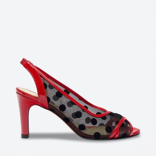 Azuree ladies sling back shoe.  Katia AZ129