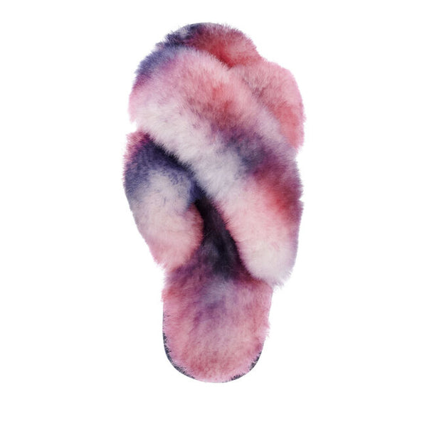 Emu EM29 Mayberry Tie Dye slippers Sunset Purple