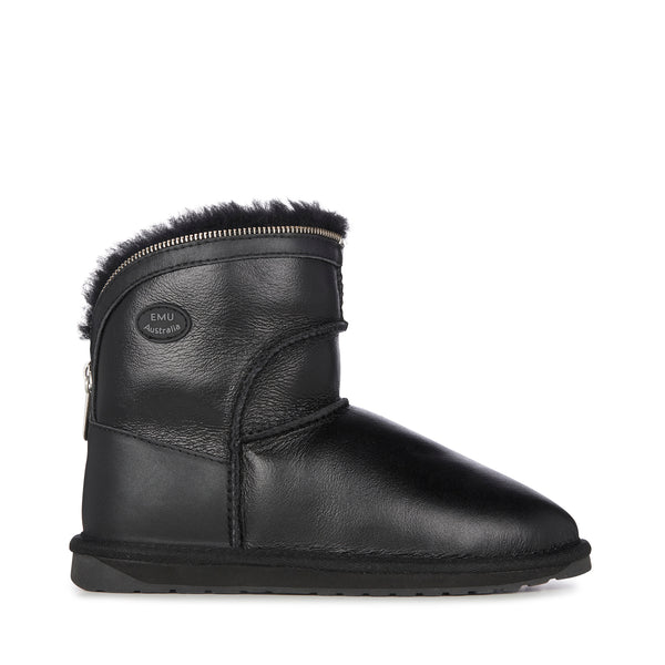 Emu EM40 black leather boot