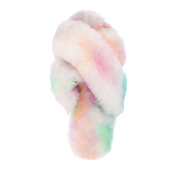 Emu EM30 Mayberry Tie Dye sheepskin slippers Fairy Frost