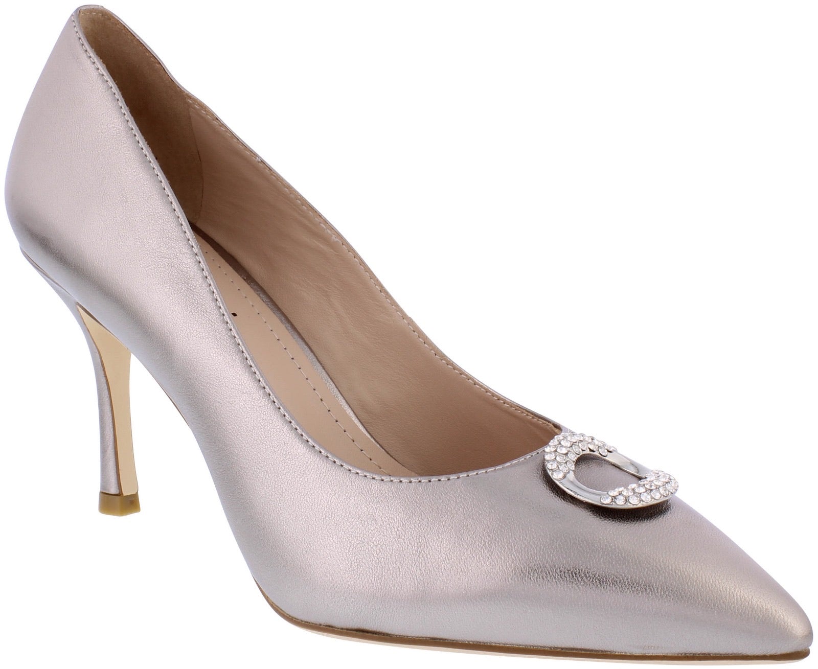CP42 Capollini Judi Platinum Court shoe