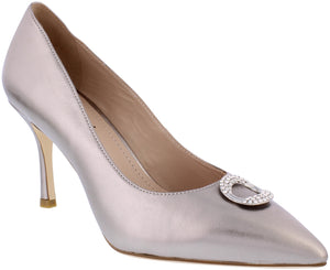 CP42 Capollini Judi Platinum Court shoe