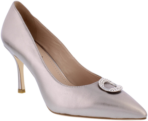 CP42 Capollini Judi Platinum Court shoe