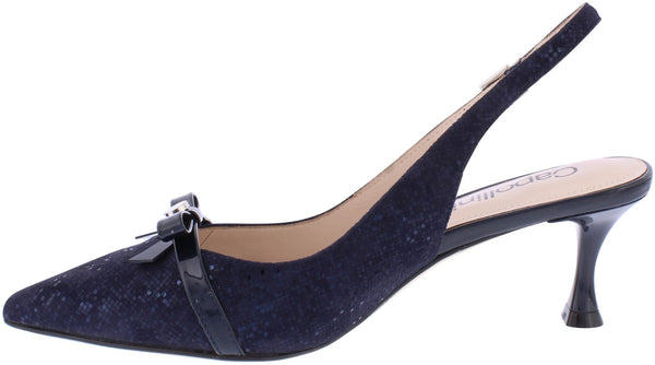 Capollini Allegra sling back shoe CP46