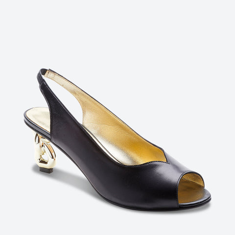 Azuree ladies sling back shoe .Feto AZ127