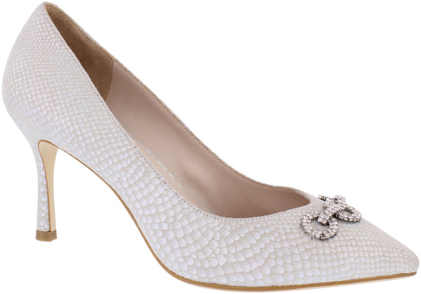 CP44 Capollini Diana Pearl Court shoe