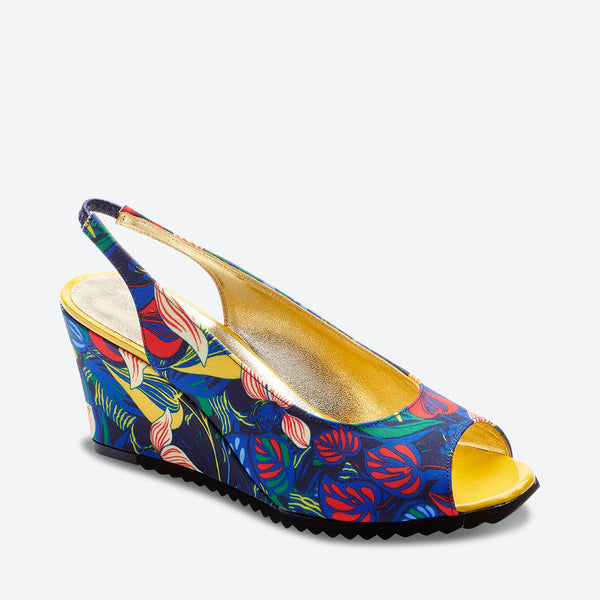 Azuree ladies wedge shoe. Fiona AZ128